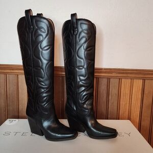 Stella McCartney Cowboy Cloudy Alter Mat Boots In Box 38 (7.5/8)
